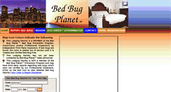 Desktop Screenshot of bedbugplanet.com